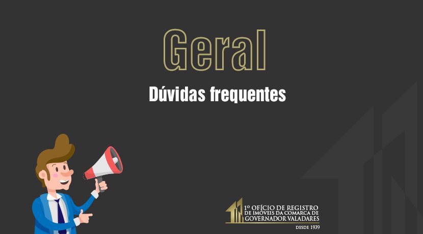 Dúvidas frequentes – Geral