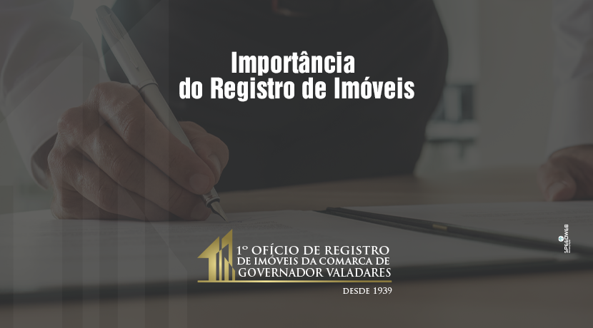 Importância do Registro de Imóveis