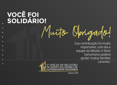 Missão O Bom Samaritano