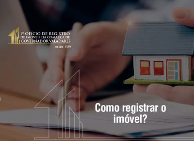 Como registrar o imóvel?