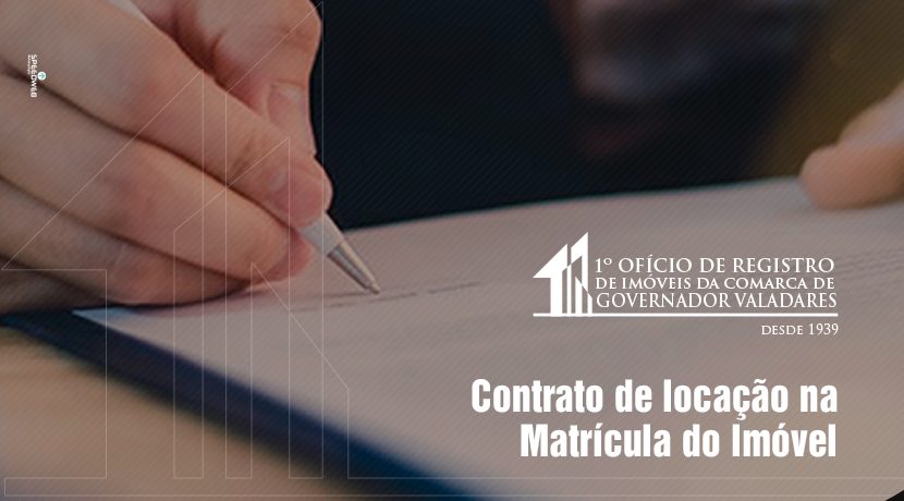 Contrato de locação na Matrícula do Imóvel