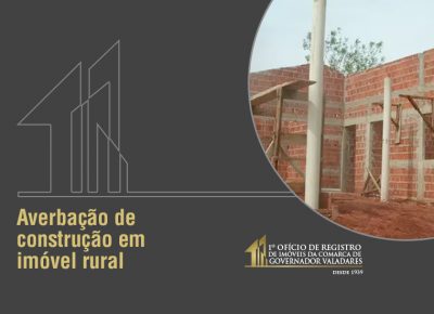 Averbação de construção em imóvel rural