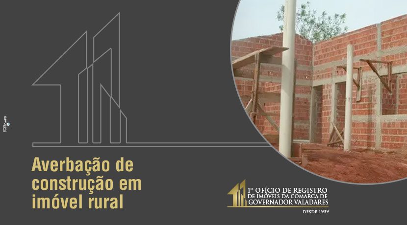 Averbação de construção em imóvel rural