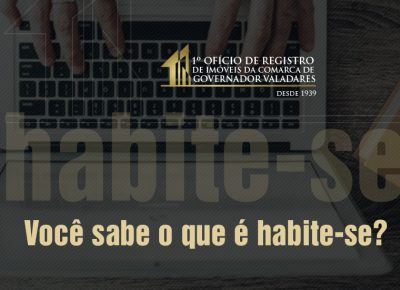 Você sabe o que é habite-se?