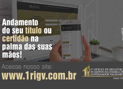 Andamento do seu título ou certidão na palma da suas mãos!