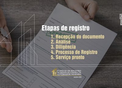 Etapas de registro
