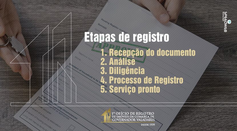 Etapas de registro