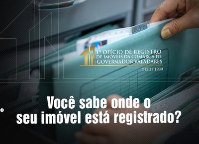 Você sabe onde o seu imóvel está registrado?