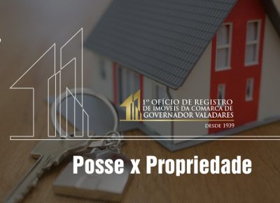 Posse X Propriedade