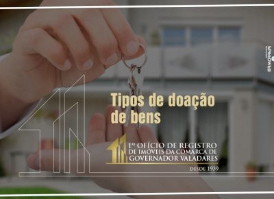 Tipos de doação de bens