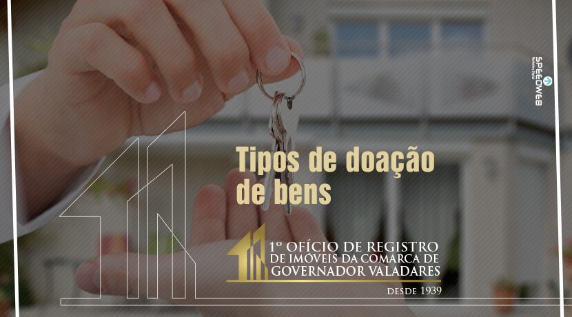 Tipos de doação de bens