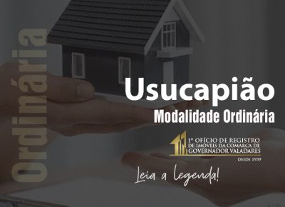 Usucapião, modalidade Ordinária