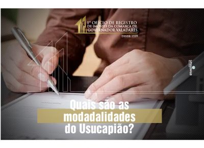 Quais são as modalidades do Usucapião