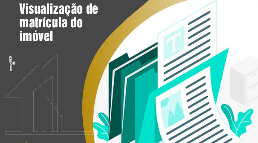 Vizualização de matrícula do imóvel