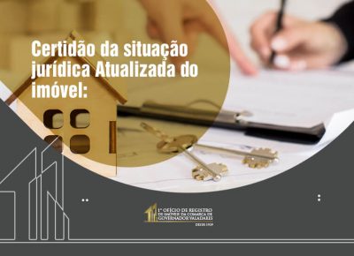 Certidão da situação jurídica Atualizada do imóvel